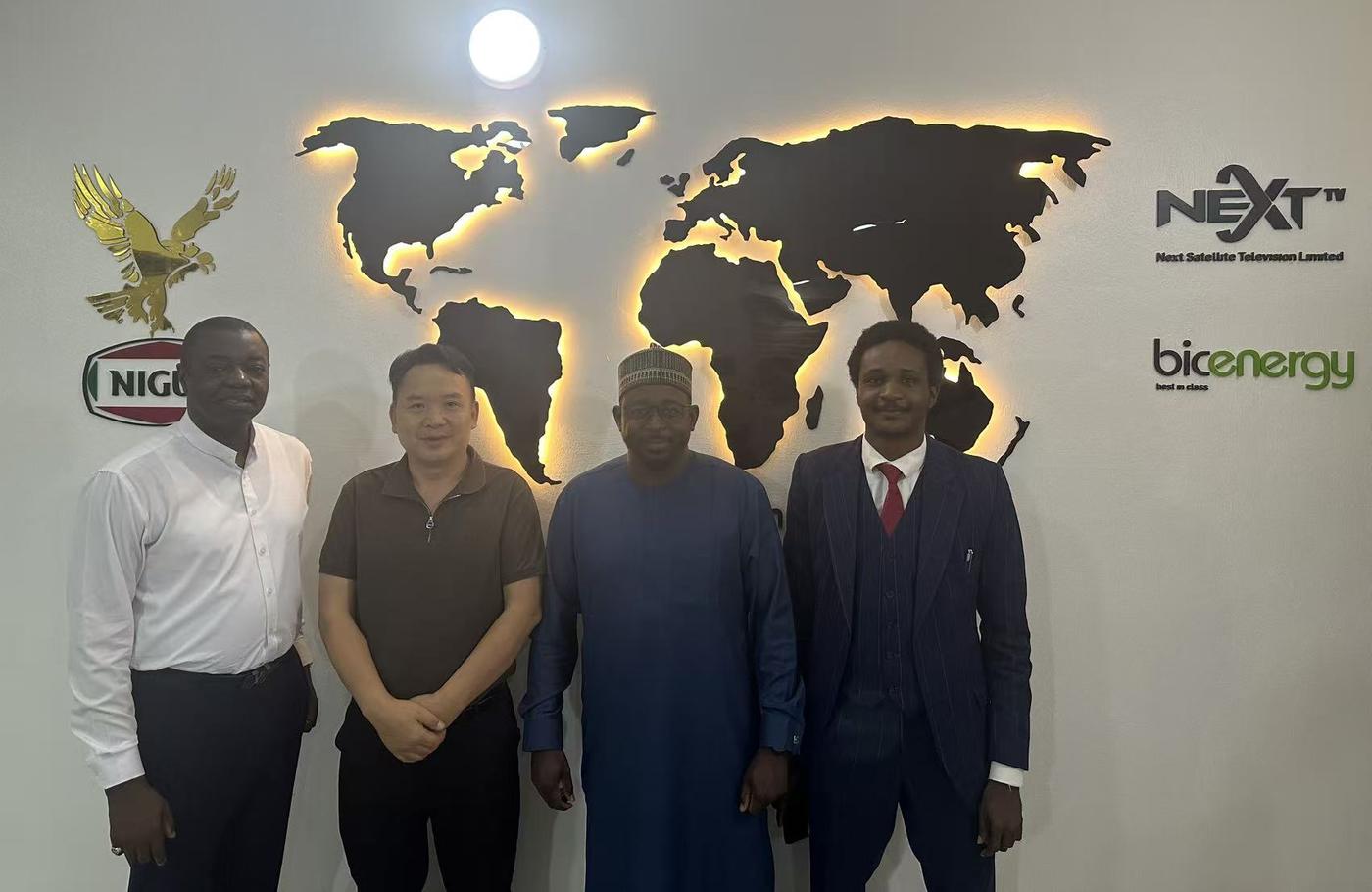 Arkcorp team with partners from Nigus International, NEXT TV and bicenergy